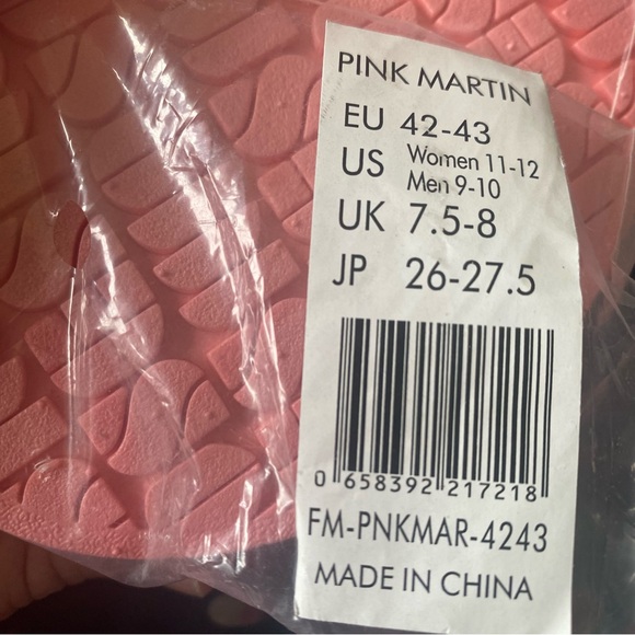 NWT Freedom Moses Sandals Pink Martini Size 11/12 - Picture 3 of 4